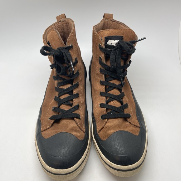 Sorel Cheyanne Metro II Boots Mens 12 NM4986-242 Brown Waterproof Lace Up Shoes - Picture 2 of 10